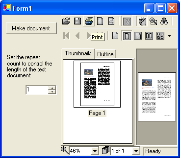 C1PrintDocumentEasily incorporate print Functionality into your application using C1PrintDocument