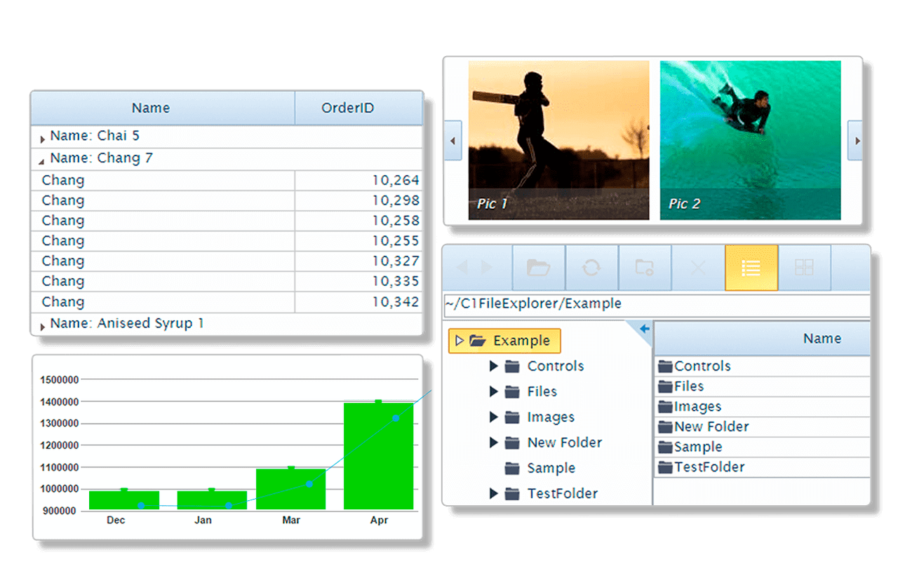 ComponentOne Studio ASP.NET Web Forms Edition