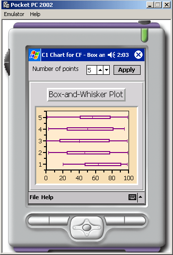 Screenshot of ComponentOne Studio for Compact Framework
