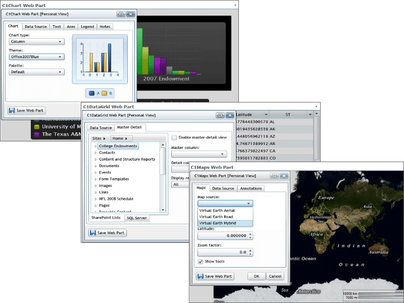 ComponentOne Studio for SharePoint