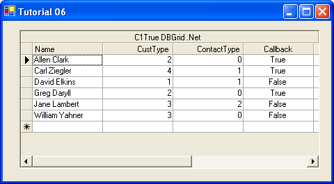 Defining Unbound Columns in an Bound GridUse the UnboundColumnFetch event to display two fields together in one column.