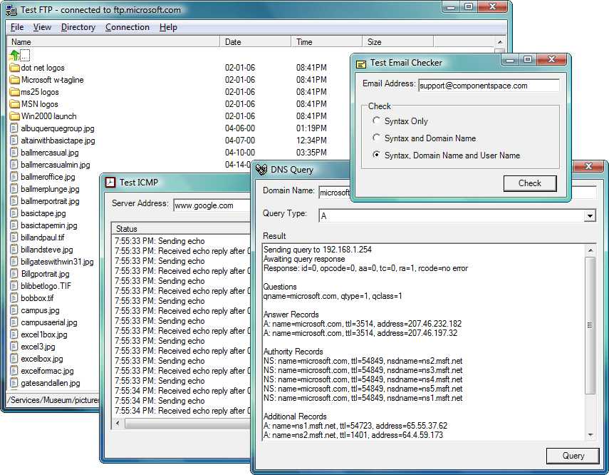 ComponentSpace Internet Component Suite