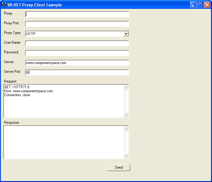 ComponentSpace SOCKS and HTTP Proxy Component