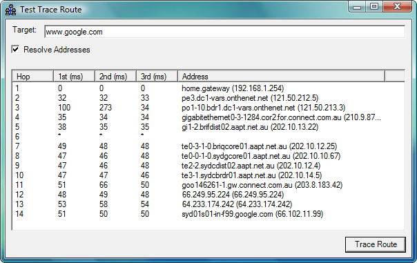 Screenshot of ComponentSpace Trace Listeners .NET Class Library