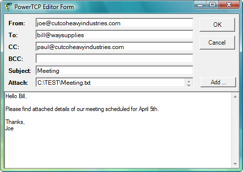MailIncludes SMTP, POP, and IMAP components to create ActiveX and .NET email solutions.