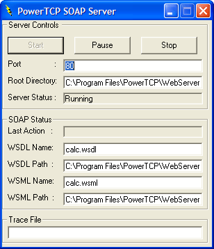 SOAP ServerUse PowerTCP WebServer Tool to build a SOAP Server.