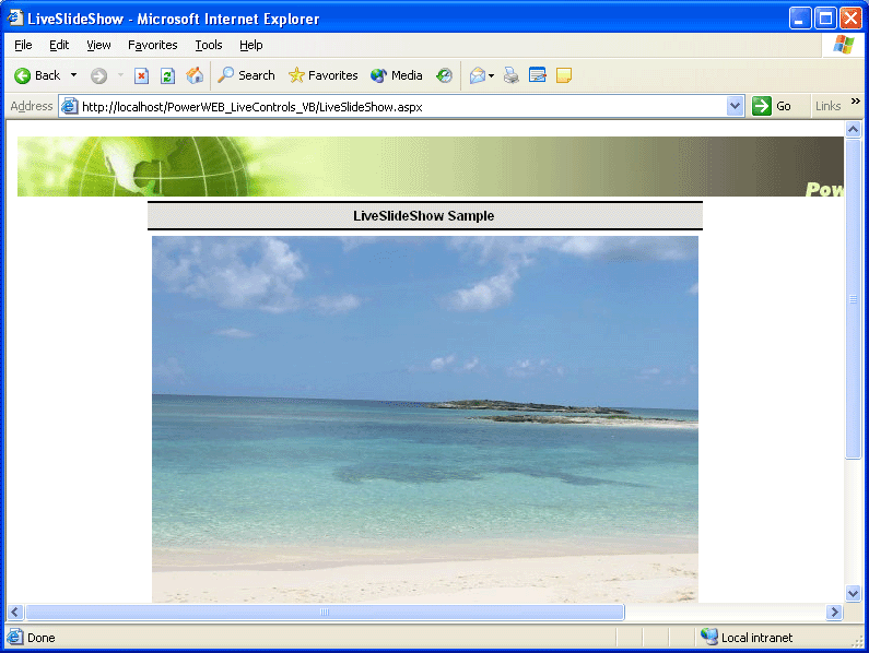 LiveSlideShowChange images from the server without a refresh