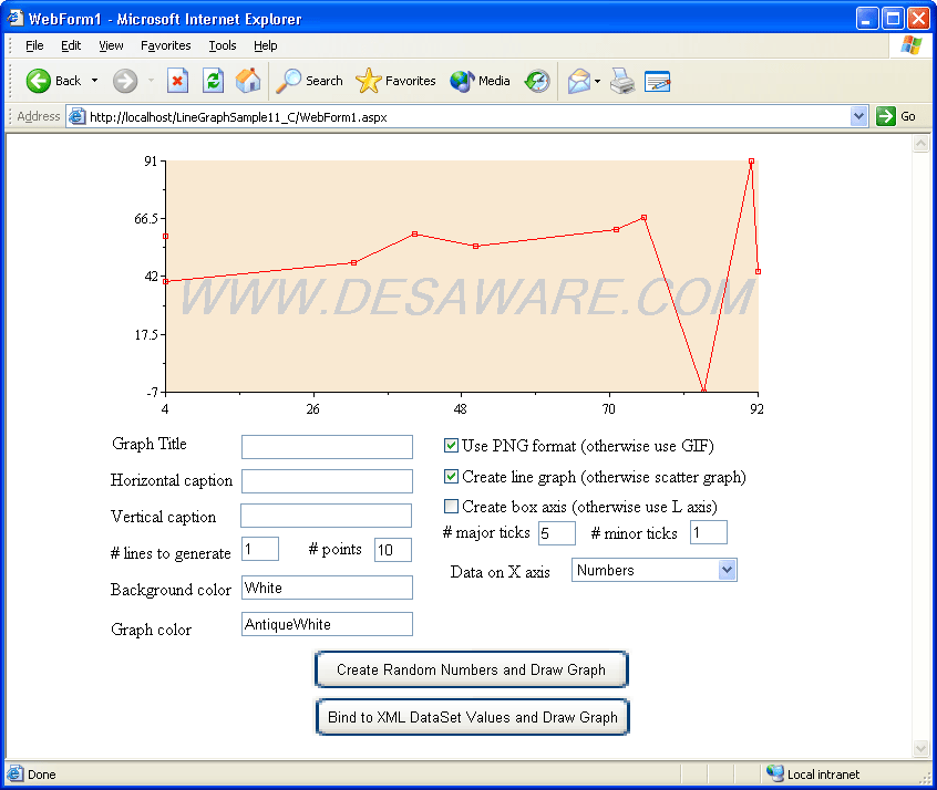 Screenshot of LineGraph-5M