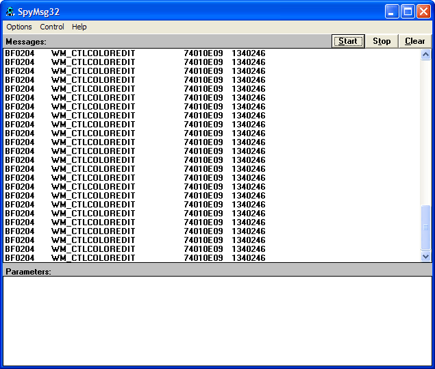 Windows Message HooksYou can detect Windows messages for any window (16 and 32 bit), control, form, group of windows controls and forms, or for an entire proces