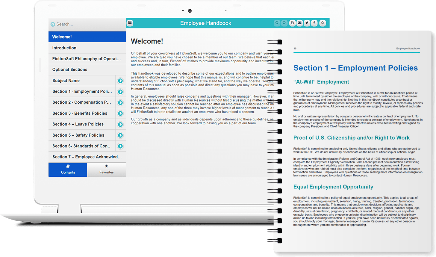 MadCap Doc-To-Help Employee Handbook