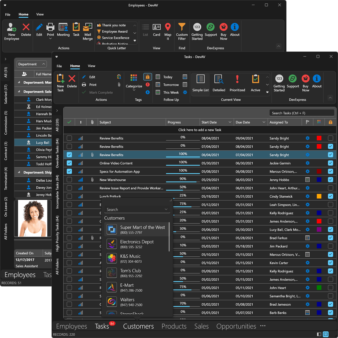 WPF Windows 11 Dart Theme