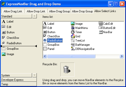 DBTreeViewTDBTreeView is a window that displays a hierarchical list of items related to a dataset. You can directly manipulate TreeView nodes, using drag &