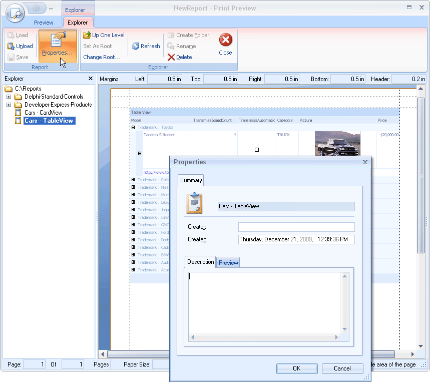 Screenshot of ExpressPrintingSystem Suite